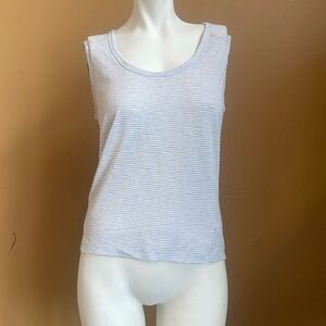 ATHLETA BREEZY STRIPE MUSCLE TANK SIZE XS